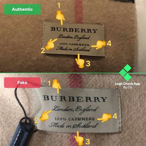 fake burberry tasche|burberry scarf vs real.